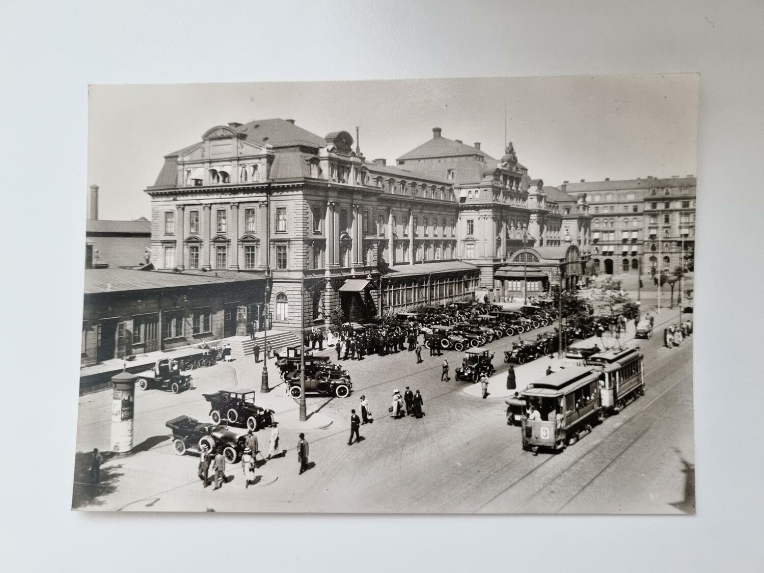 Vykort - Centralstationen ca 1920