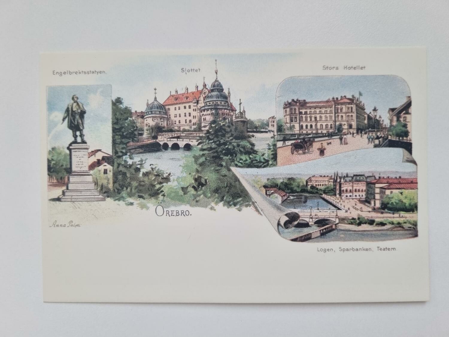 Vykort - Brefkort - Örebro