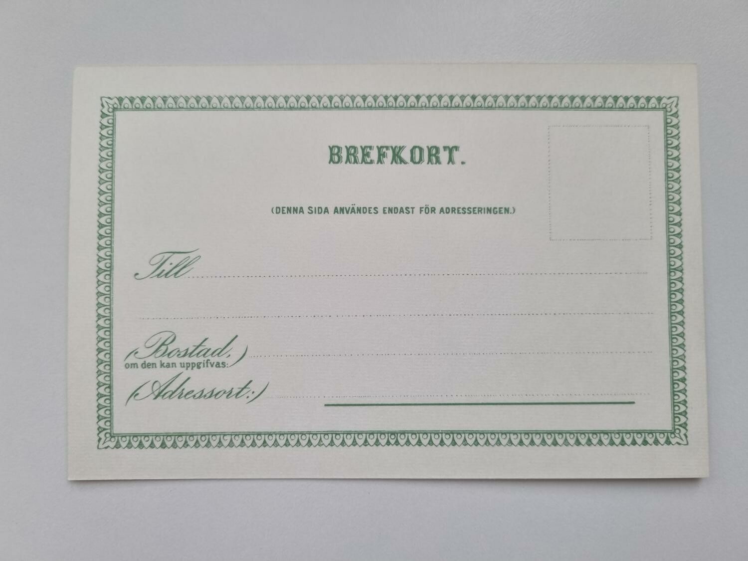 Vykort - Brefkort - Wisby
