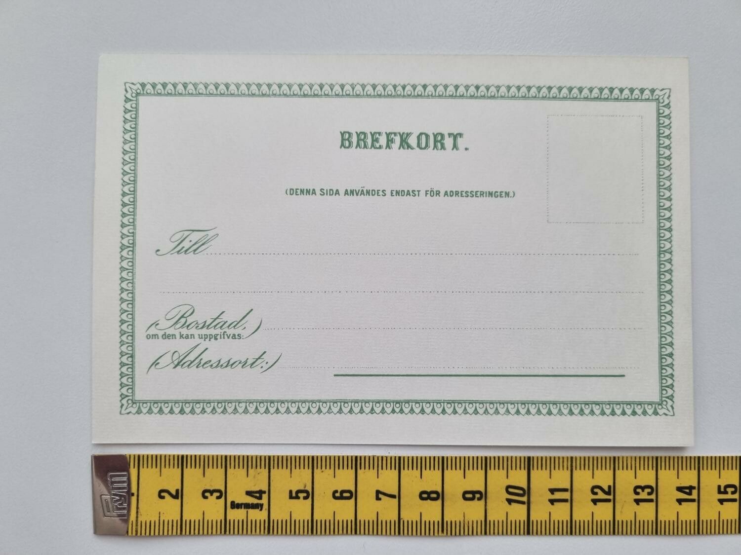 Vykort - Brefkort - Wisby