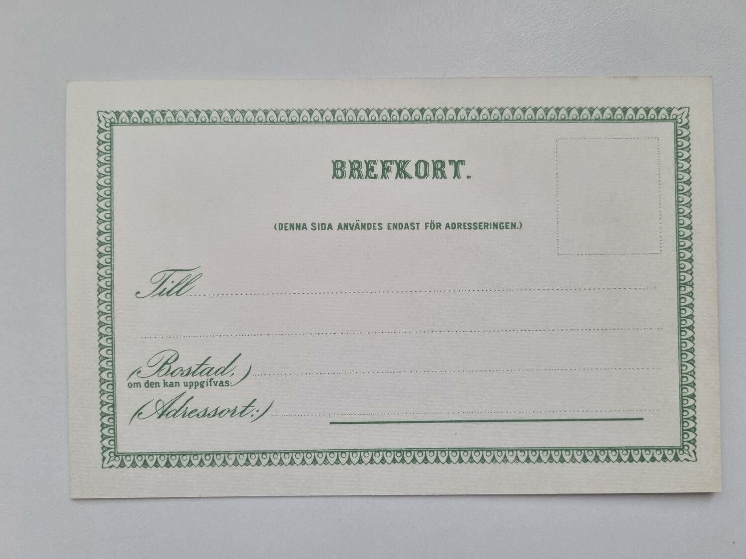Vykort - Brefkort - Malmö