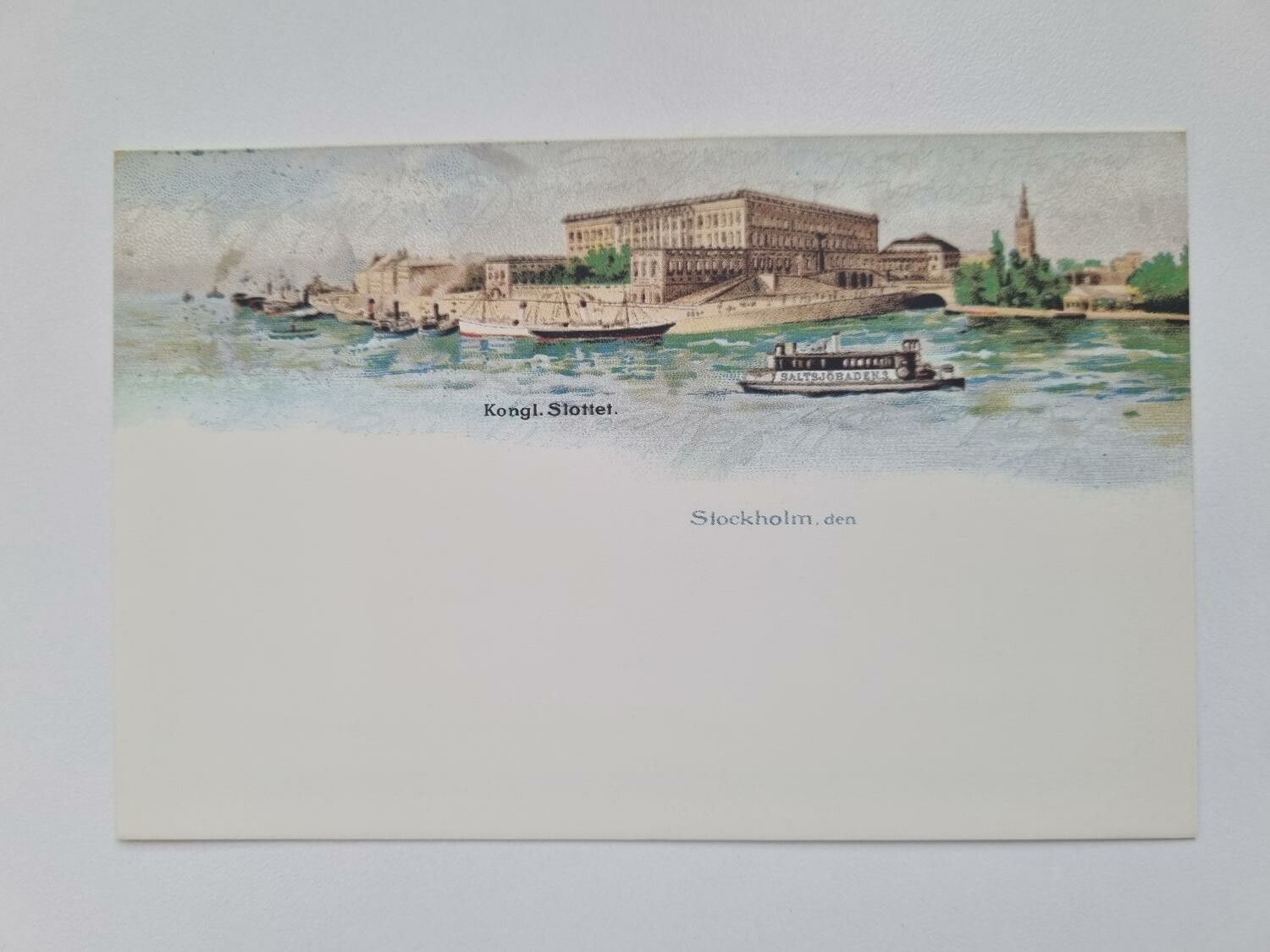 Vykort - Brefkort - Stockholm