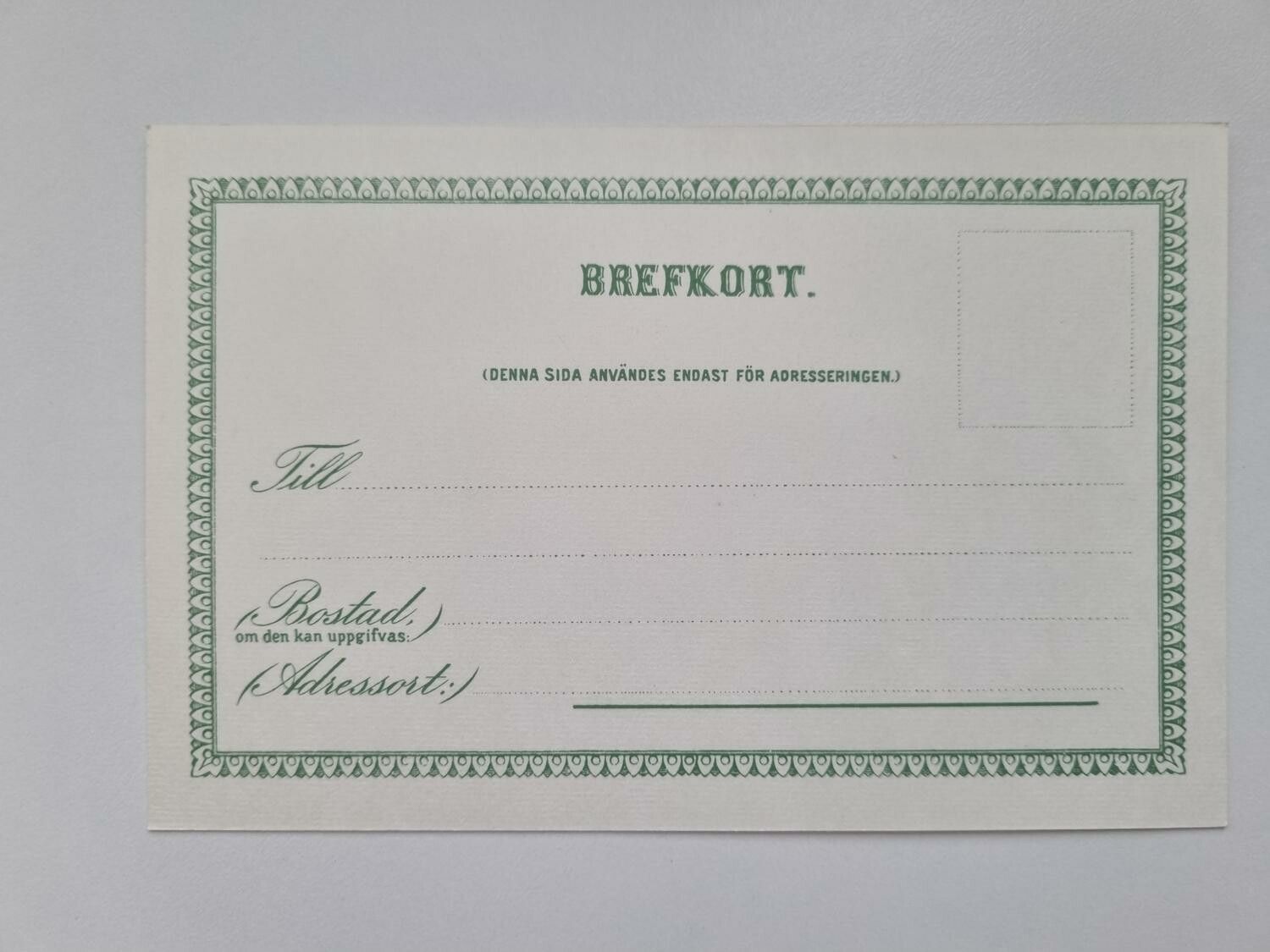 Vykort - Brefkort - Linköping