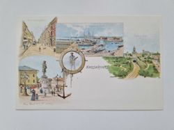 Vykort - Brefkort - Karlskrona