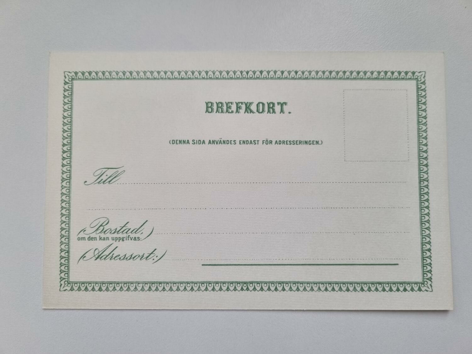 Vykort - Brefkort - Hälsning från Ystad
