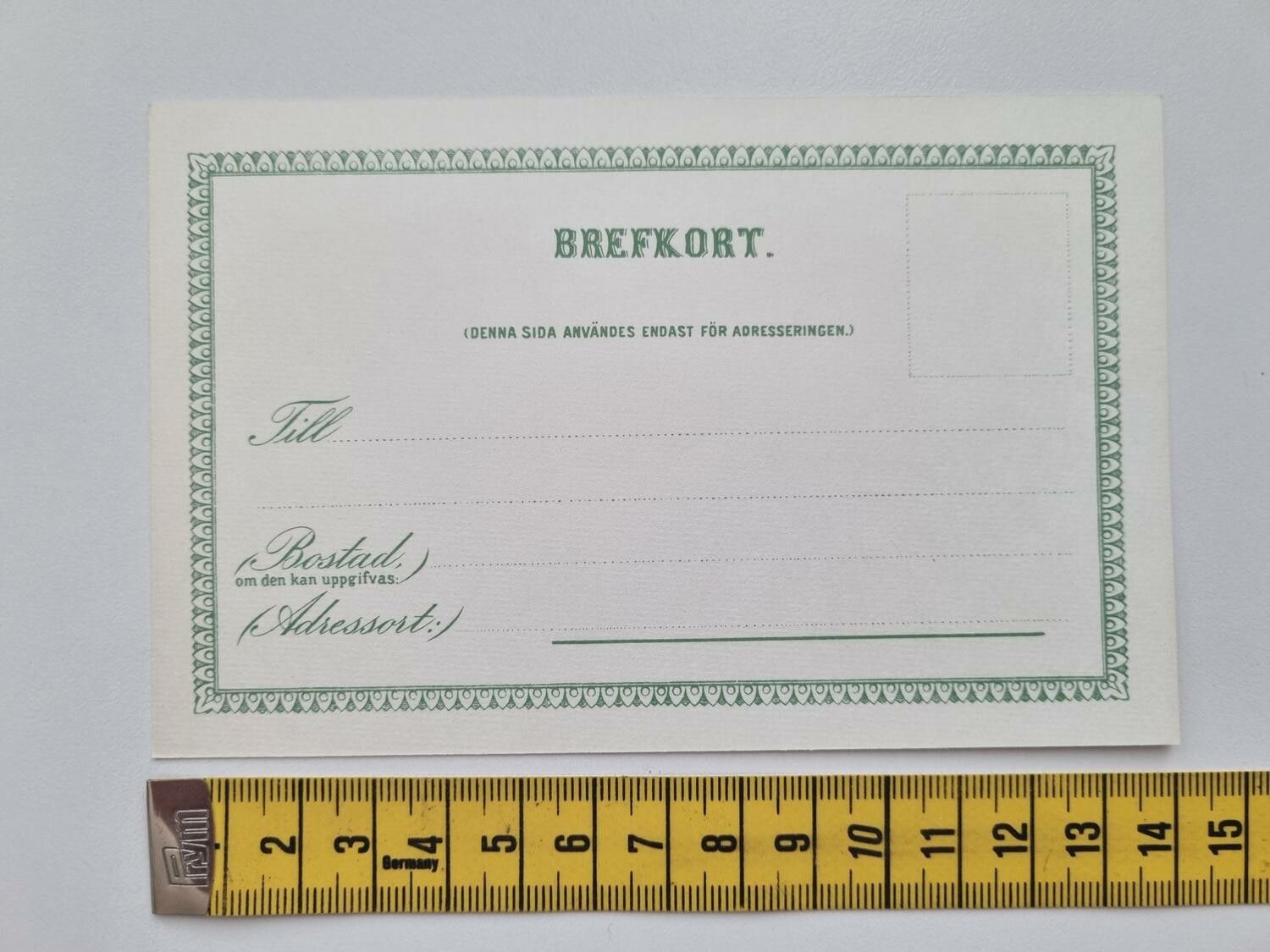 Vykort - Brefkort - Hälsning från Ystad