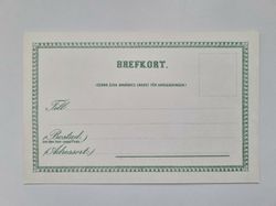 Vykort - Brefkort Helsning från Skara