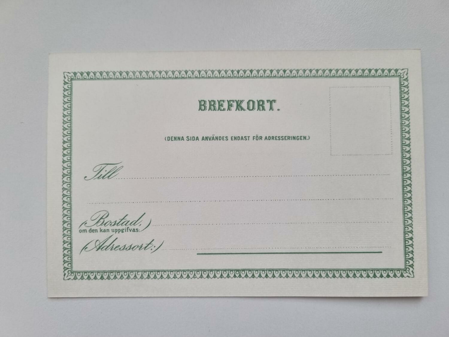 Vykort - Brefkort Helsingborg