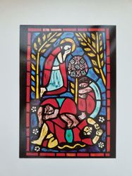 Vykort - Bo Beskow, Getsemane