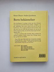 Berts bekännelser, Anders Jacobsson - Sören Olsson, Inbunden bok.