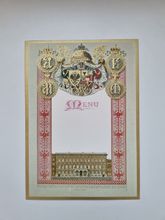 Vykort - A Menu to celebrate