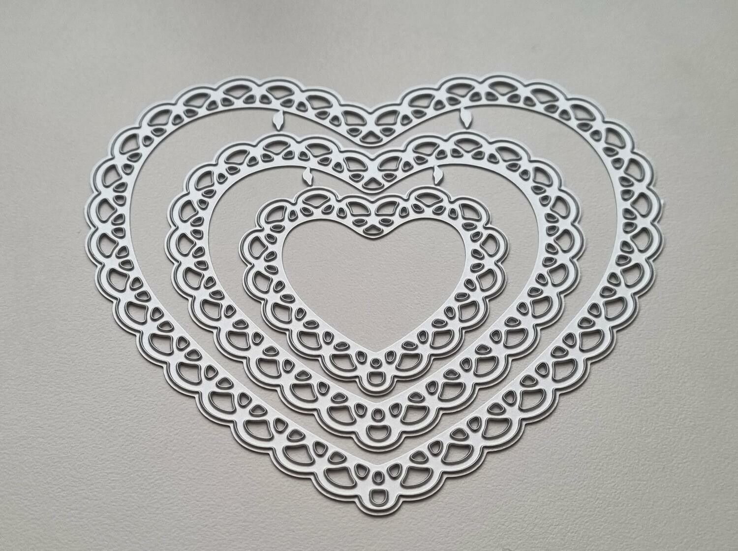 3 st härtan. Scrapbooking, dies, cutting dies