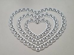 3 st härtan. Scrapbooking, dies, cutting dies