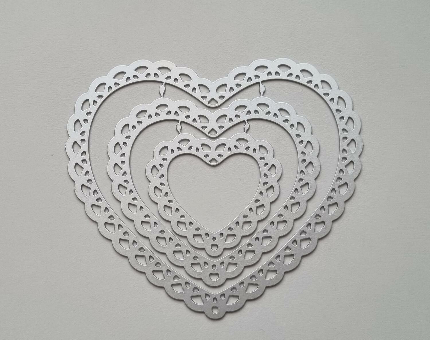 3 st härtan. Scrapbooking, dies, cutting dies