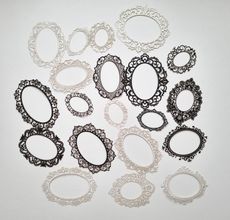 20 st tunna och lätta ramar / fotoramar (variant 4)