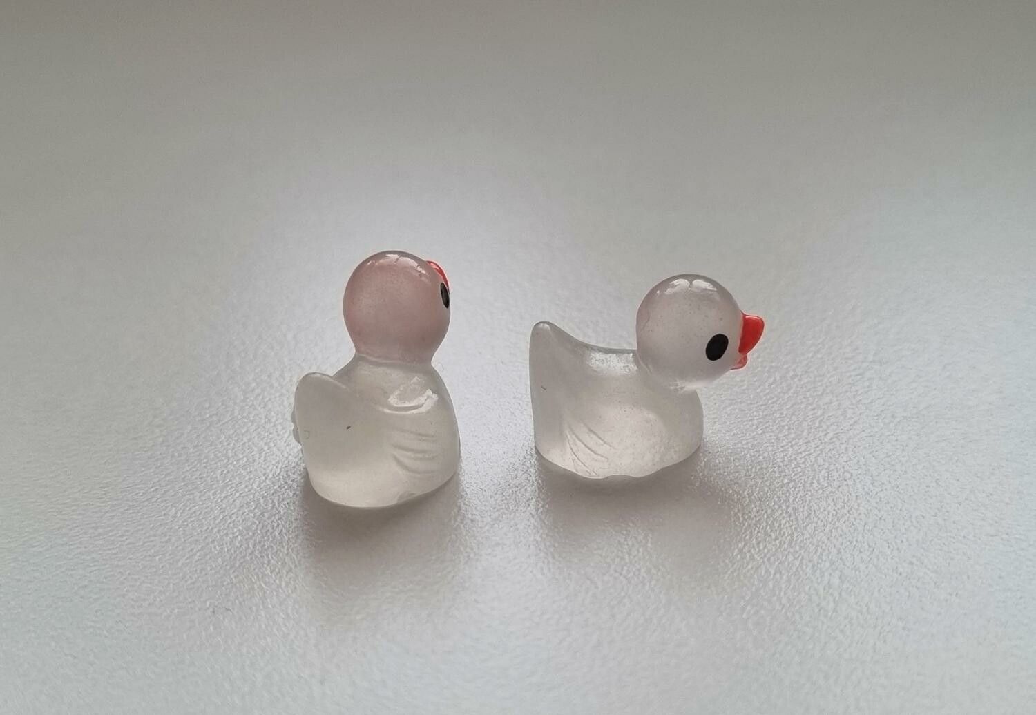 Miniatyr anka miniatyrankor ankungar (2 st, självlysande)