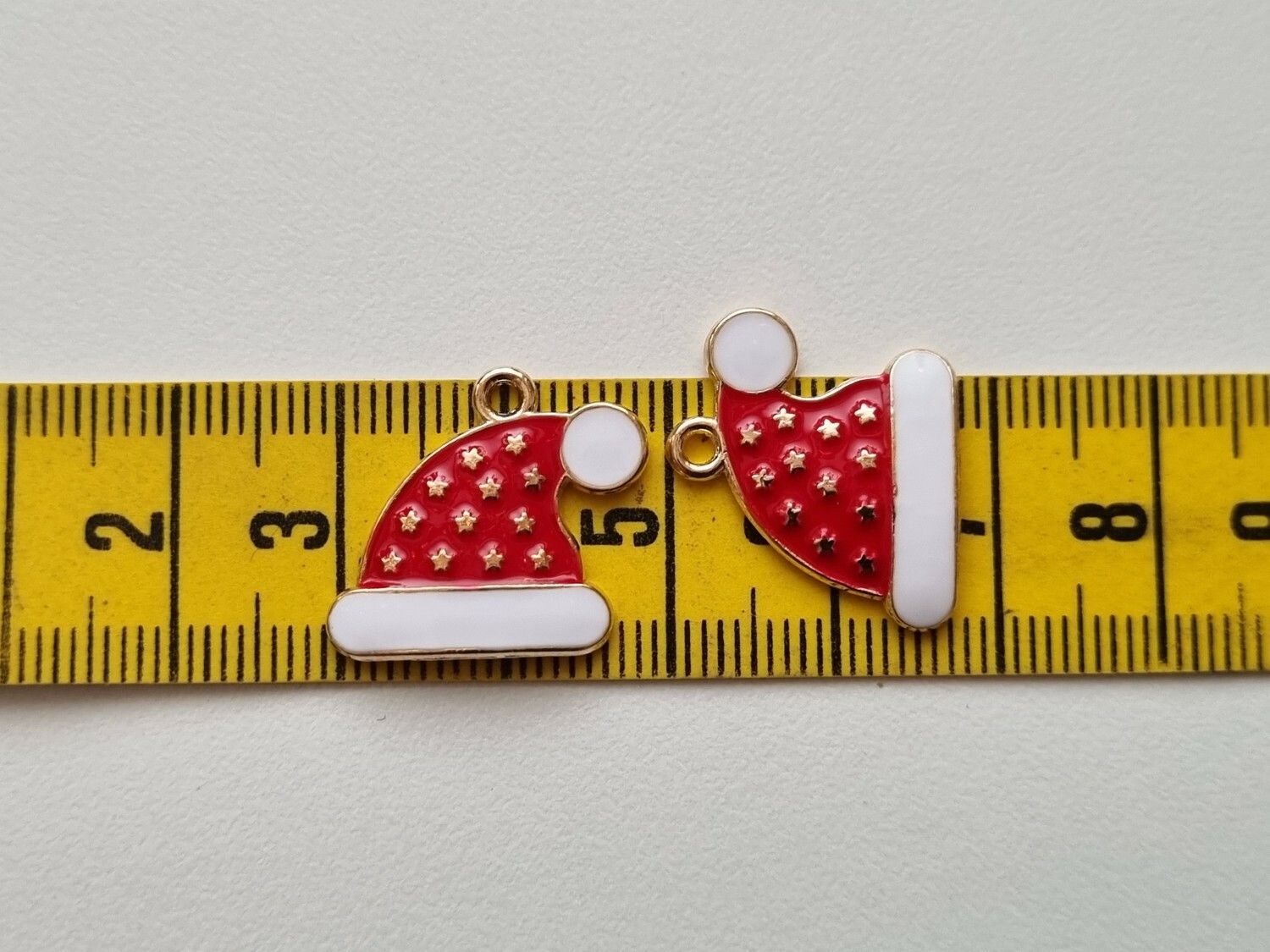 2 st tomtemössor. Berlocker / charms för smyckestillverkning