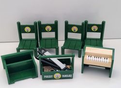 Dockskåpsmöbler, Forest families (11 delar)