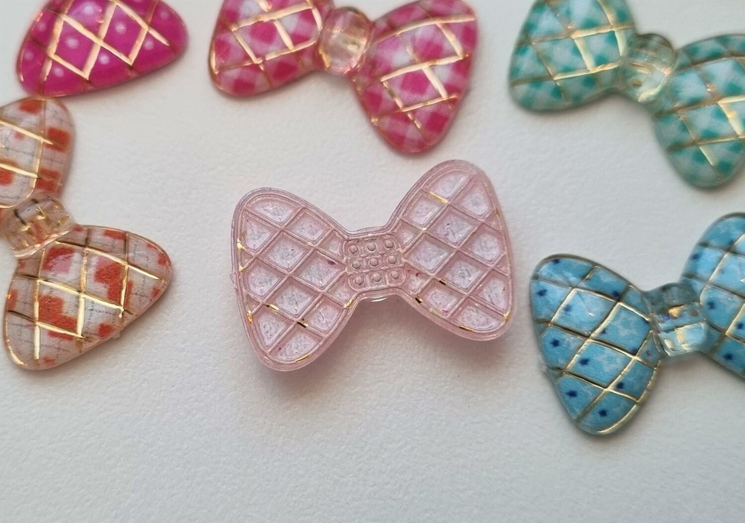 10 st små flugor. Flatbacks för dekoration, scrapbooking mm