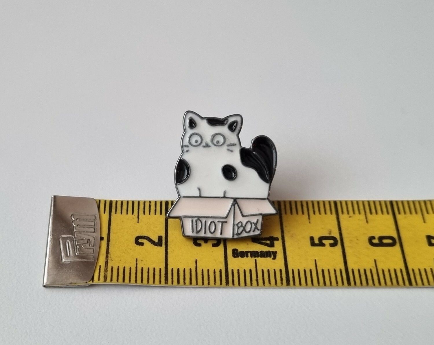 Pin, Katt som sitter i en låda