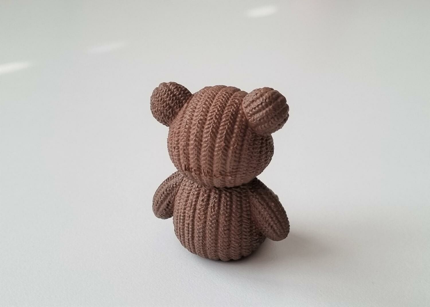 Brun nalle miniatyr, miniatyrnalle, mininalle