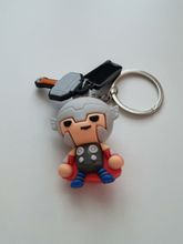 Nyckelring seriefigur Thor - i silikon
