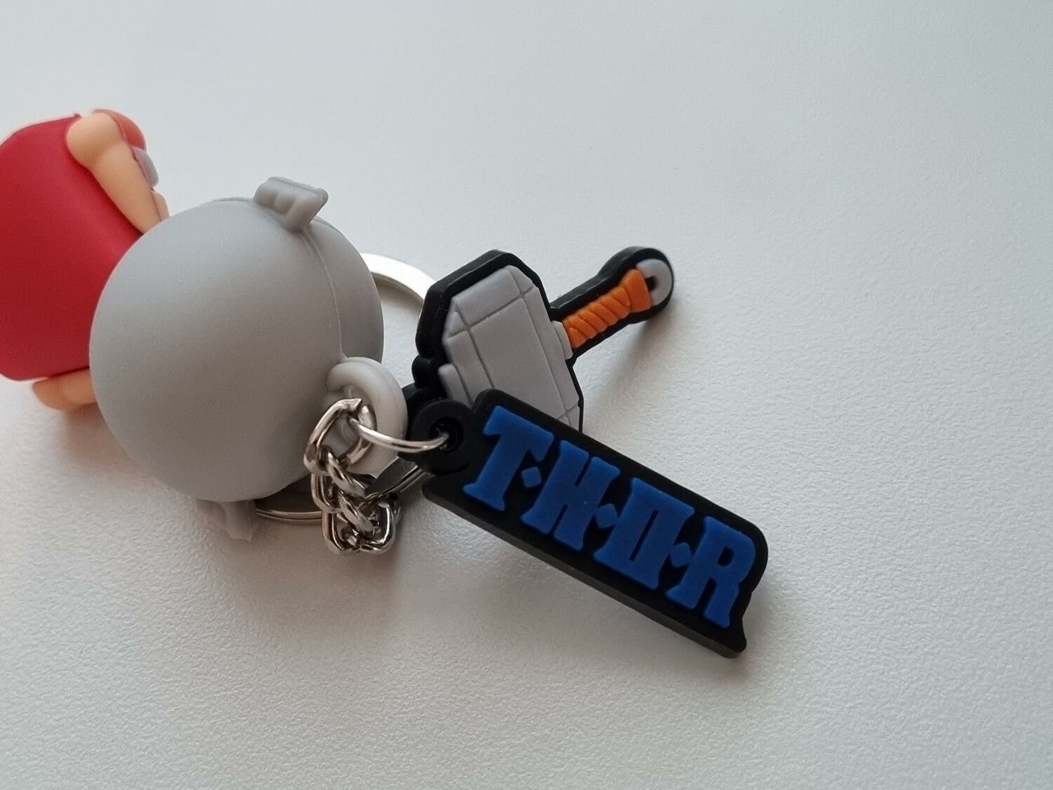 Nyckelring seriefigur Thor - i silikon