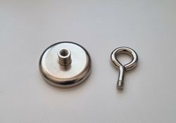 Neodymium magnet, magnetfiske (+55 kg lyftkraft)
