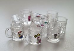 1 st mugg, kopp, miniatyr till dockskåp dockhus