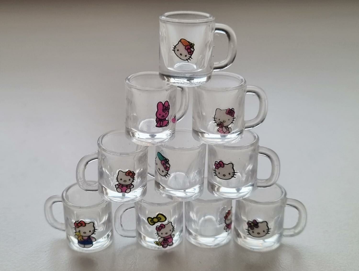 1 st mugg, kopp, miniatyr till dockskåp dockhus