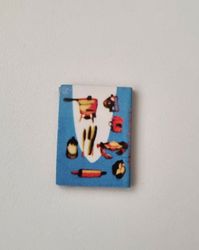 1 st kokbok, miniatyr till dockskåp