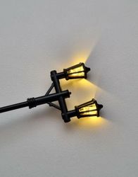 Lampa, gatulampa, miniatyrlampa (LED) med dubbla lampor