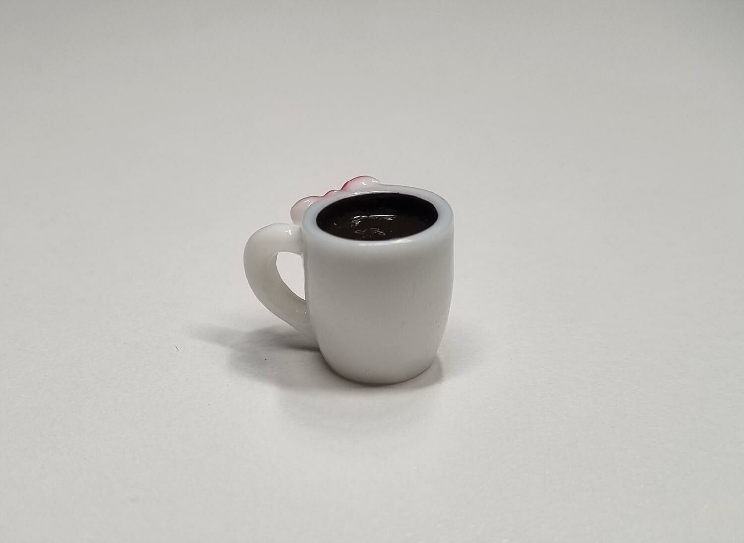 Söt liten kaffekopp / mugg - Miniatyr (1,3 cm hög)