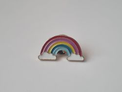 Pin, Färgglad regnbåge