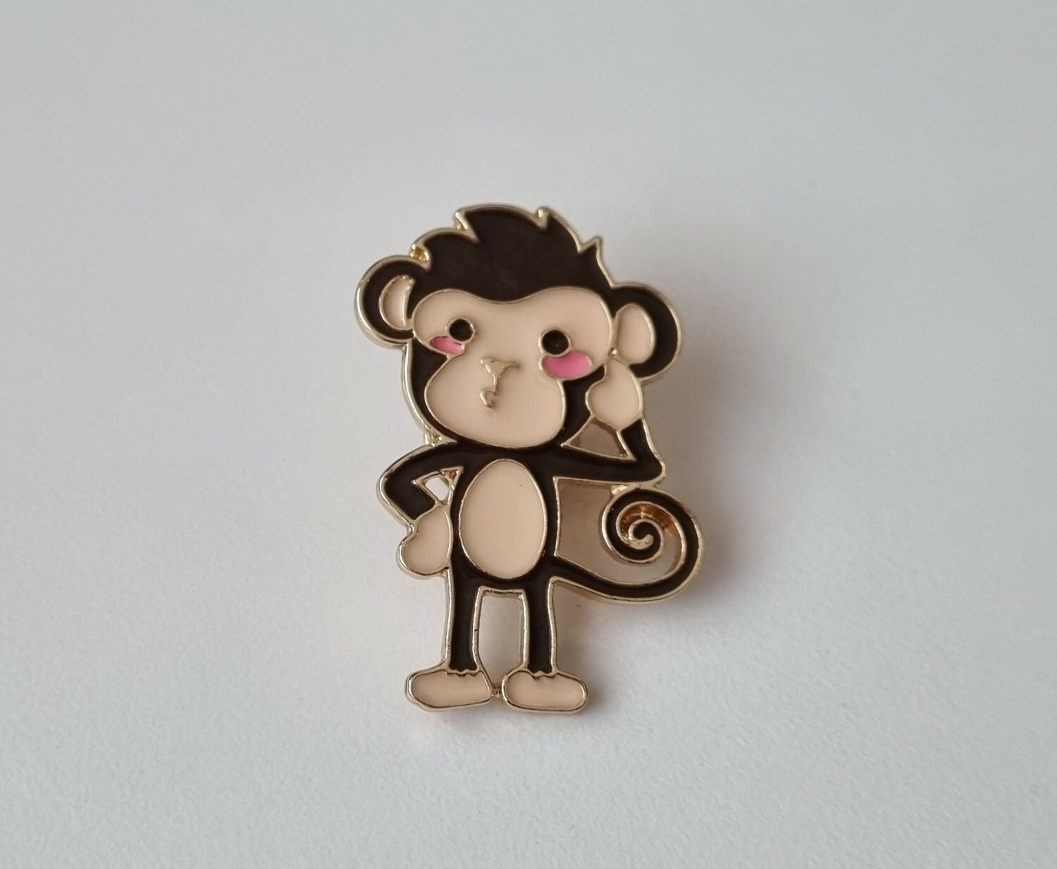 Pin, gullig liten apa