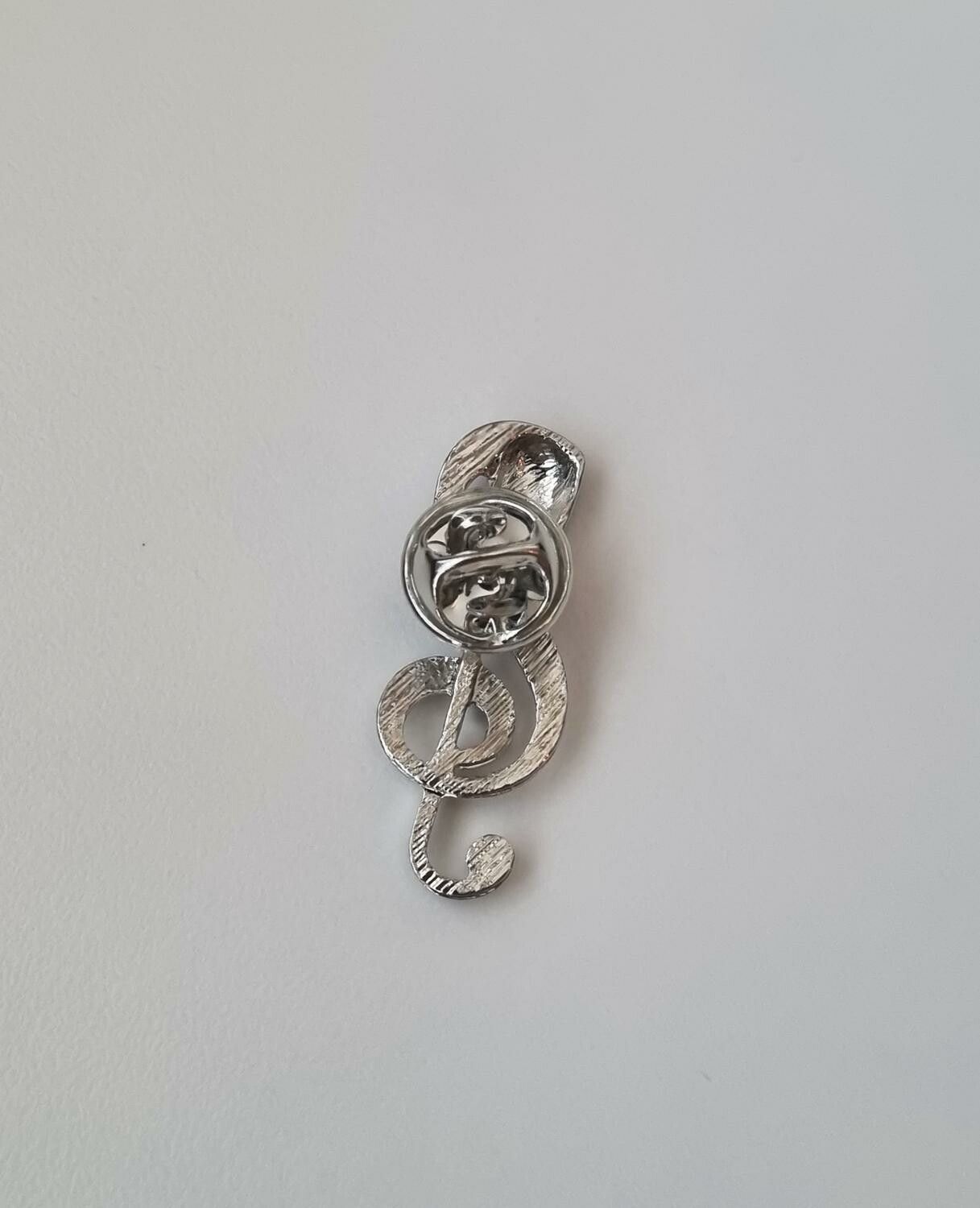 Pins, Silverfärgad Mikrofon