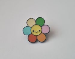 Pin, Färgglad liten sol