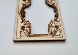 1 st träram, ram / trädekoration