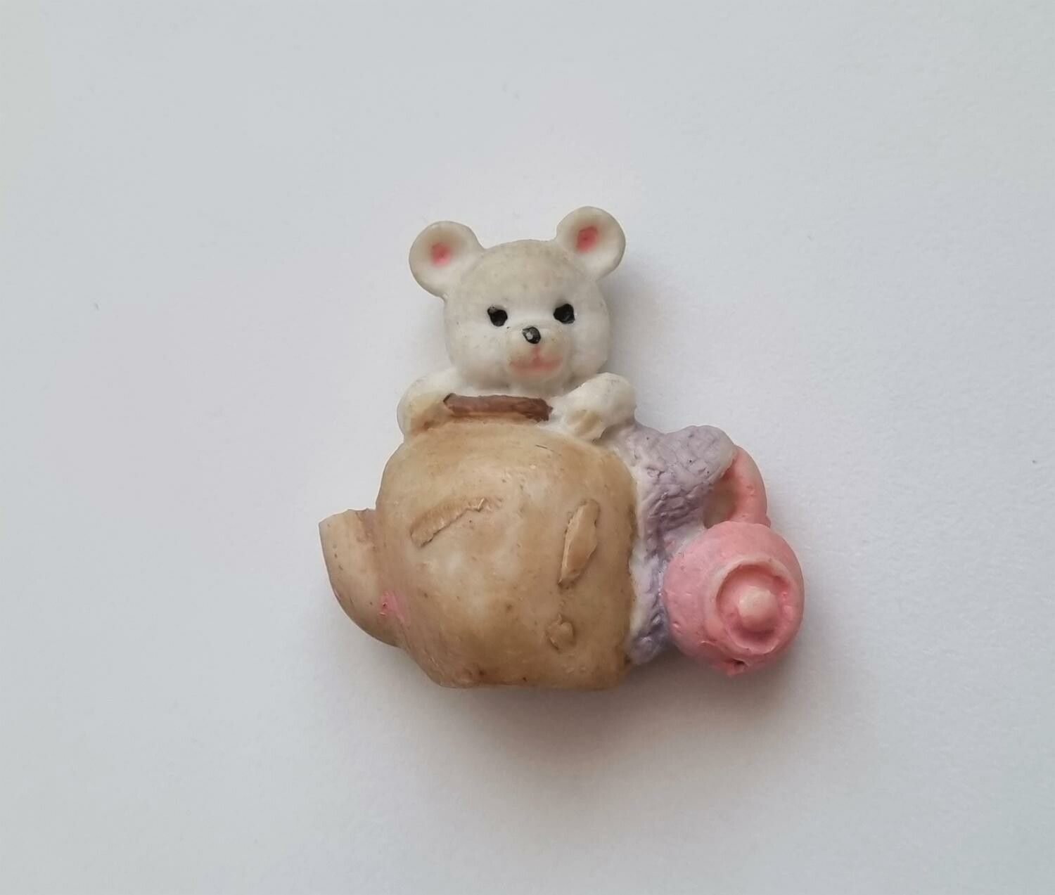Kylskåpsmagnet - Nalle