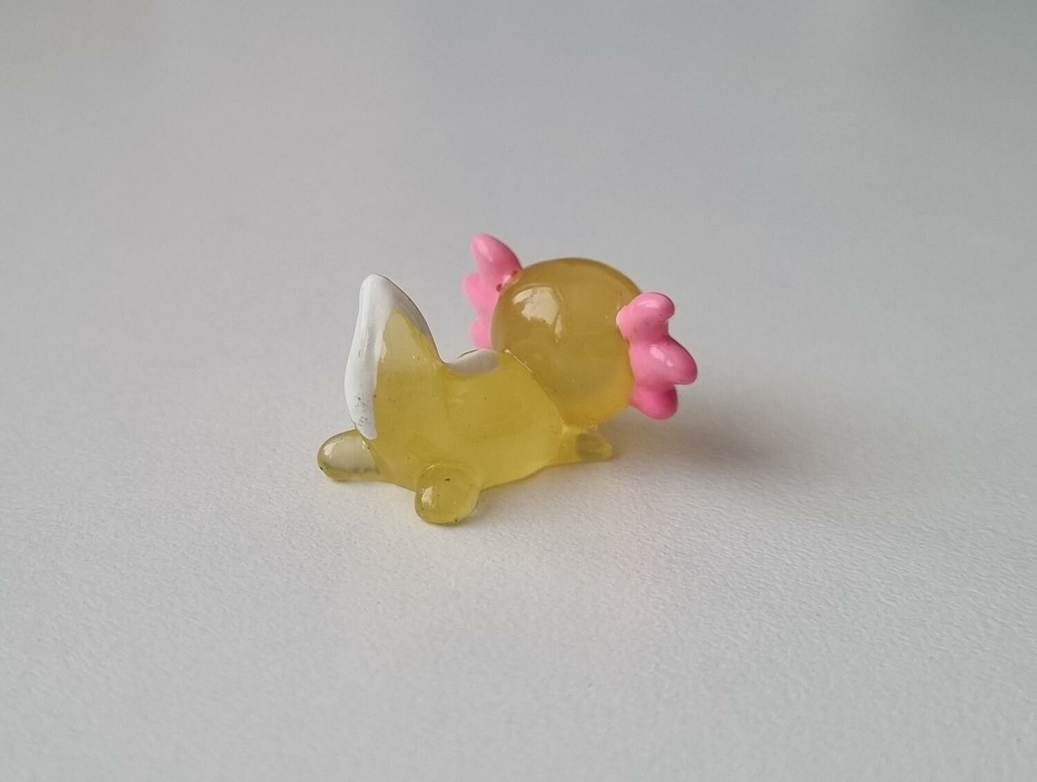 Gul axolotl, miniaxolotl / miniatyr