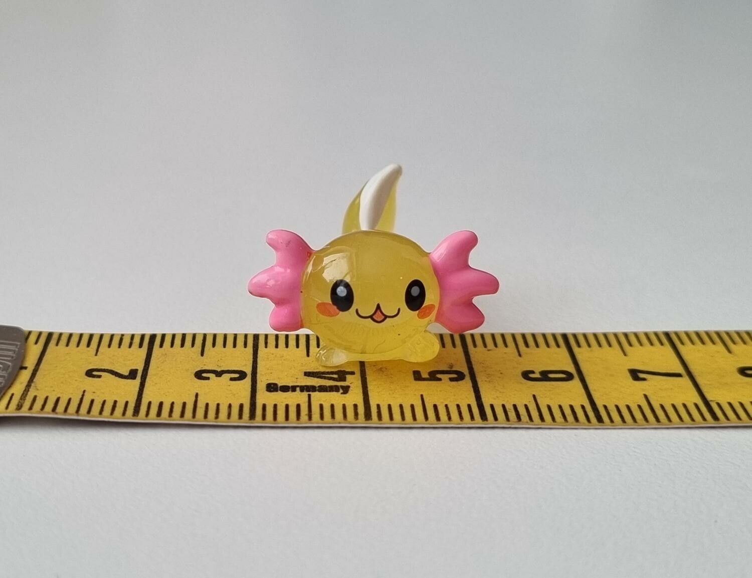 Gul axolotl, miniaxolotl / miniatyr