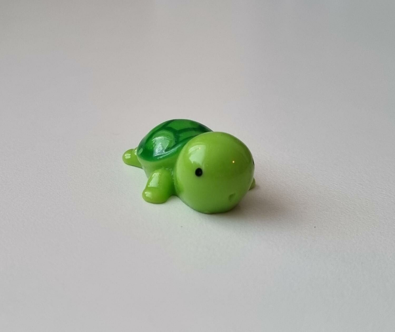 Grön sköldpadda, minisköldpadda / miniatyr