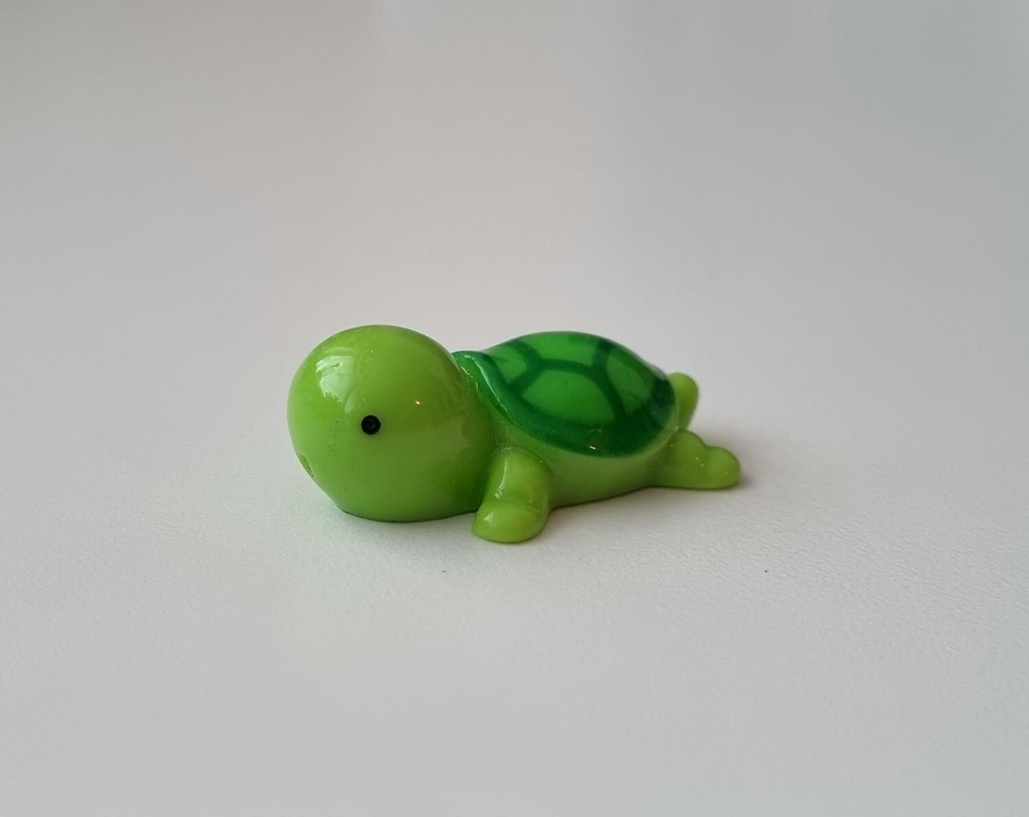 Grön sköldpadda, minisköldpadda / miniatyr