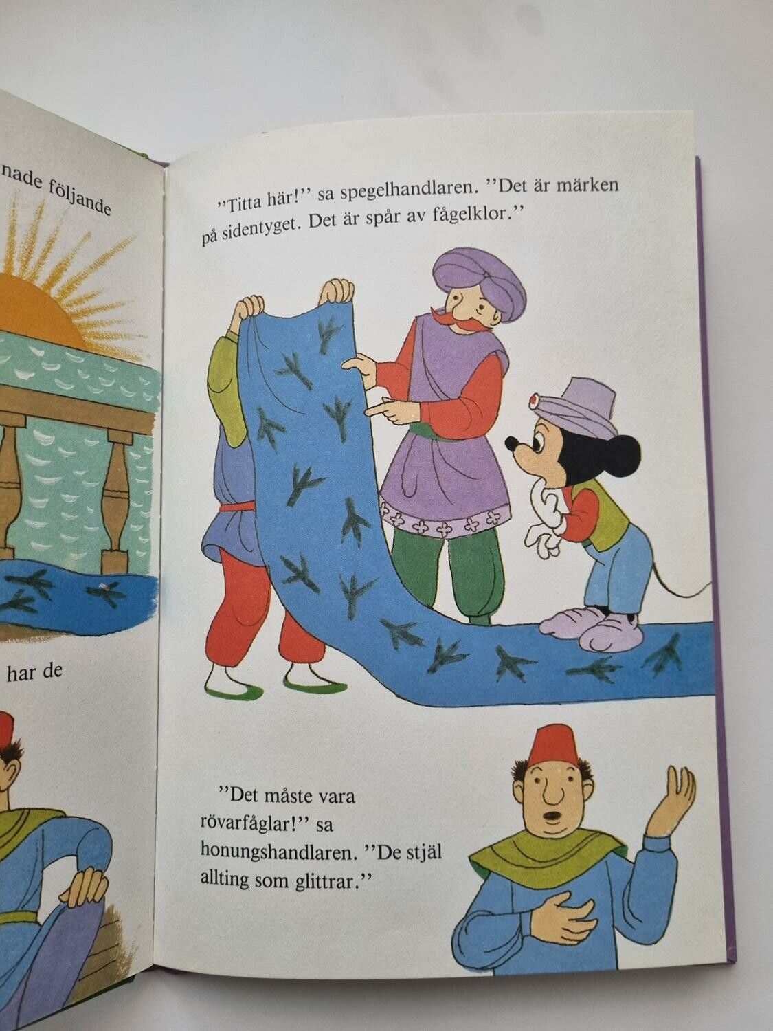 Sinderbad Sjöfararen och Rövarfåglarna, bok / barnbok