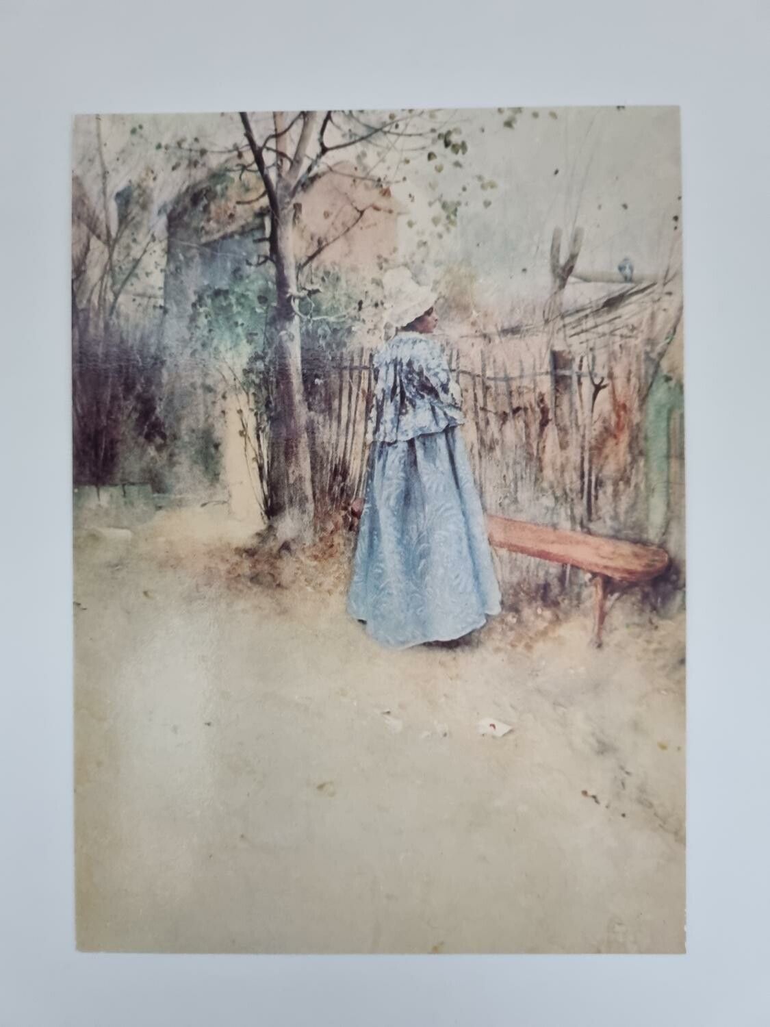 Vykort - Carl Larsson, Brevet
