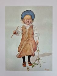 Vykort - Carl Larsson, Pojken med kvisten