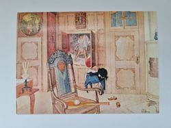 Vykort - Carl Larsson, Gammelrummet