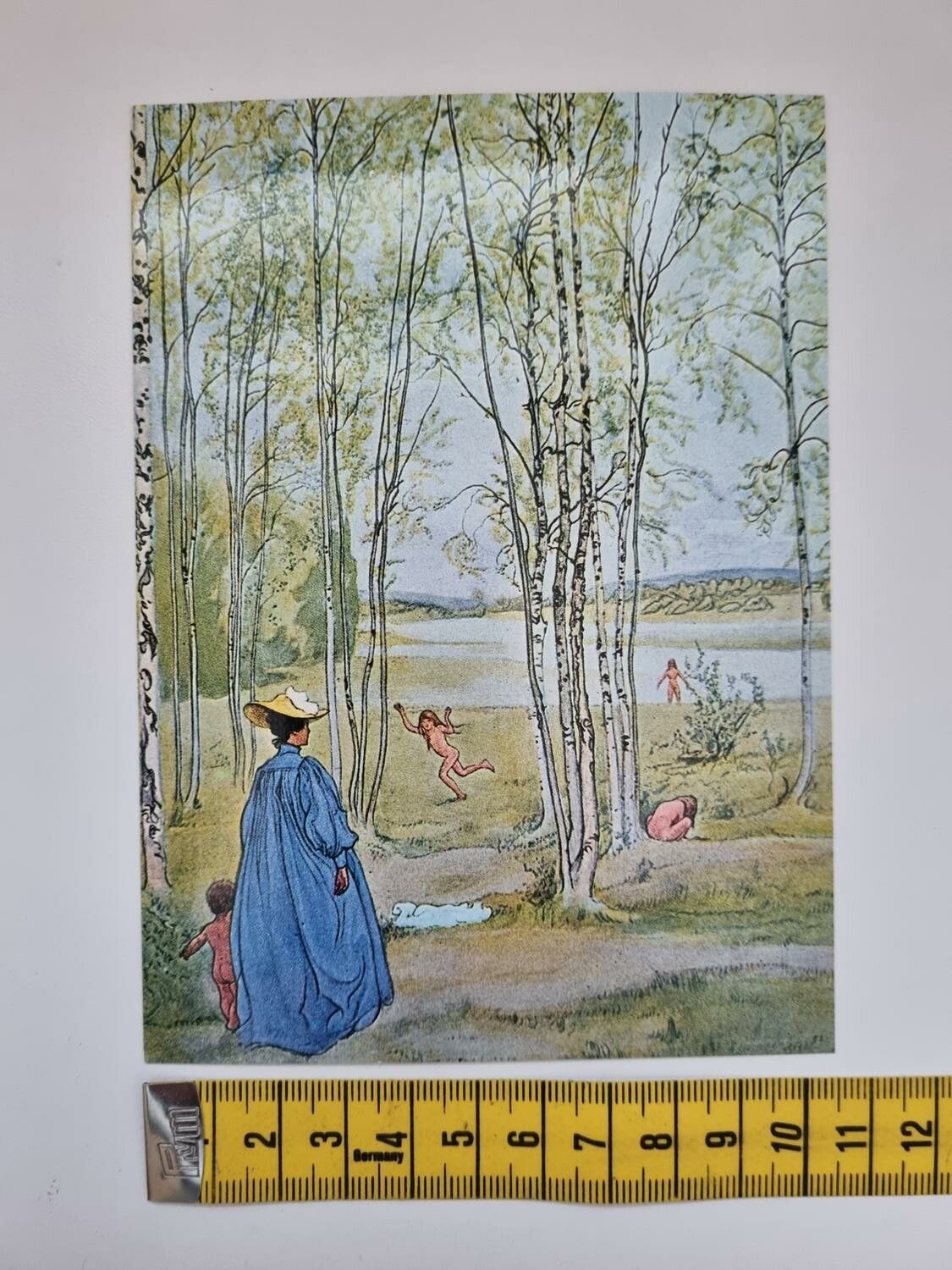 Vykort - Carl Larsson, Idyll