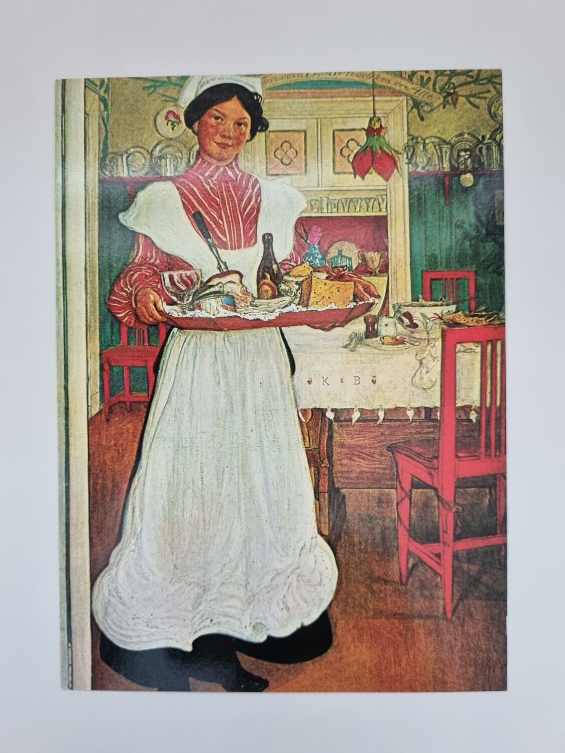Vykort - Carl Larsson, Martina