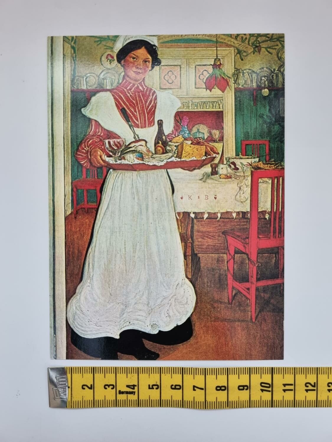 Vykort - Carl Larsson, Martina